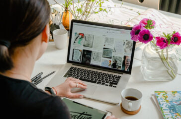 a-woman-on-a-office-system